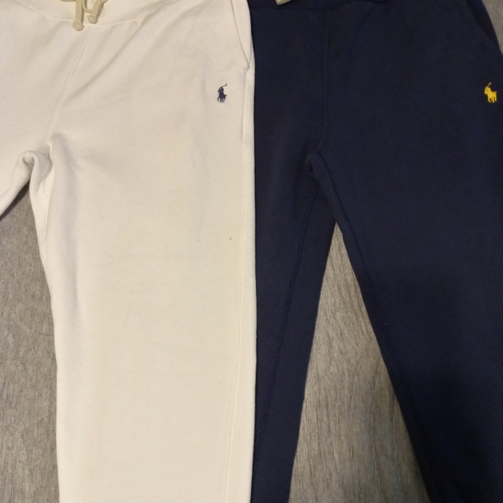 Polo sweats All blue and all white (Previously Worn